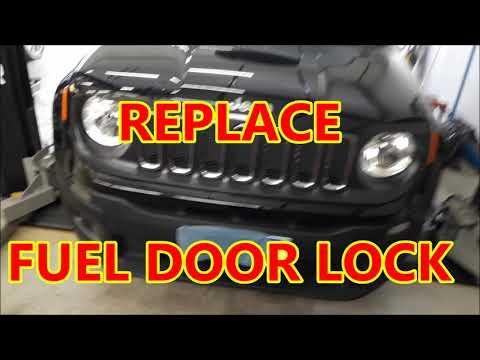 JEEP RENEGADE REPLACE FUEL DOOR LOCK