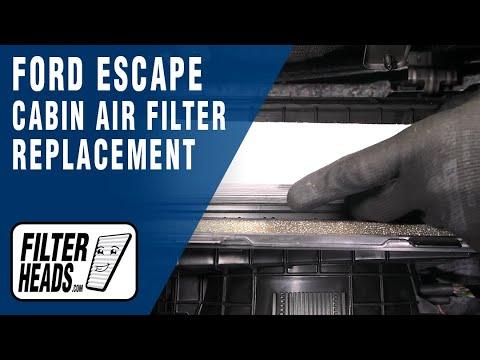 How to Replace Cabin Air Filter 2022 Ford Escape AQ1293