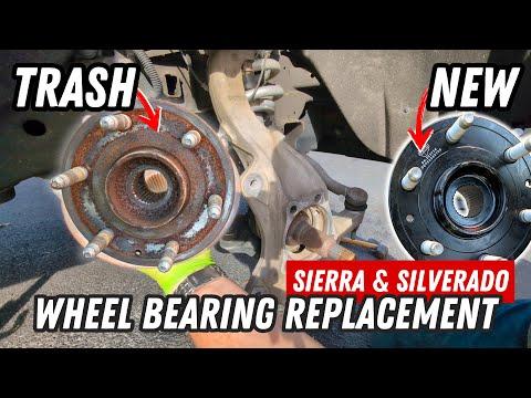 How to Replace a Front Wheel Bearing on Silverado & Sierra 1500 (2019–2026)