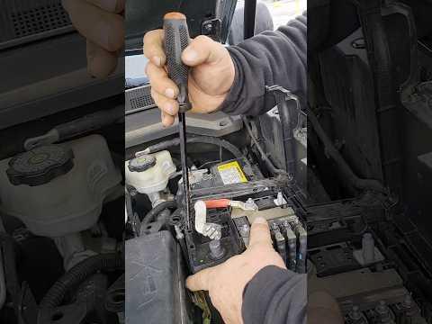 How to Replace the Battery on a 2015-2025 Chevrolet Colorado (12V Under-Hood Battery) (Engine: V6 3.6L)