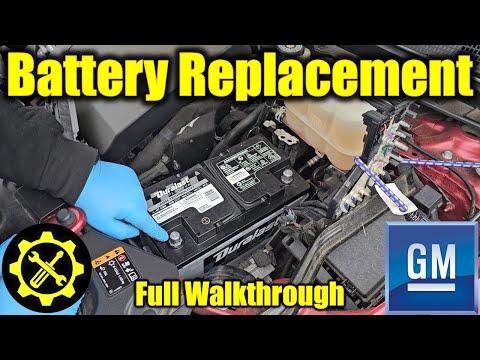 How to Replace the Battery on a 2018-2025 Chevrolet Traverse (12V) (Engine: V6 3.6L)