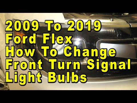How to Replace Front Turn Signal Bulbs on a 2009-2018 Ford Flex (Step-by-Step)