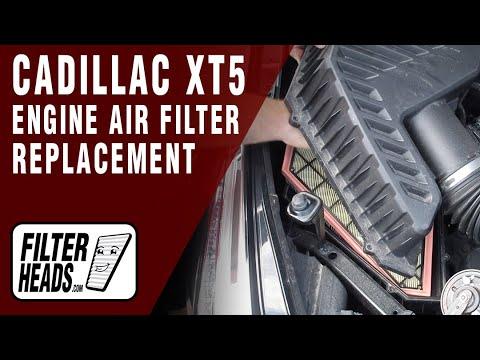 How to Replace the Engine Air Filter on a 2017-2025 Cadillac XT5 (Engine: V6 3.6L)