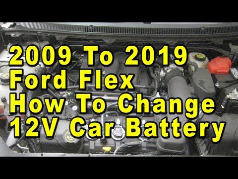 How to Replace the 12V Battery on a 2009-2019 Ford Flex (Step-by-Step Guide) (Engine: V6 3.5L)