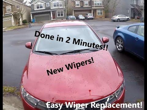 Kia Forte Windshield Wiper Replacement