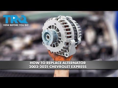 How to Replace the Alternator on a 2003-2016 GMC Savana 2500 (4.8L) (Engine: V8 6.6L)