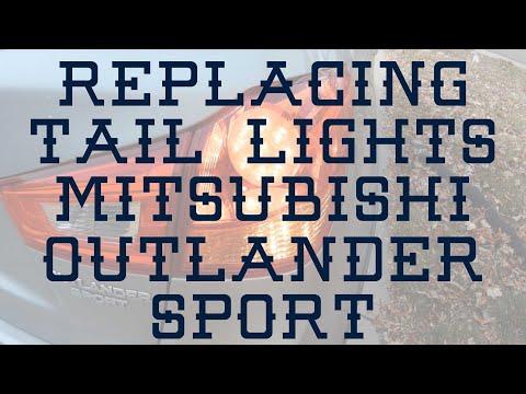 How To Change Tail Lights || 2015 Mitsubishi Outlander Sport || Nowhere Pacific
