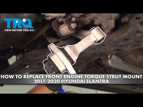 How to Replace Front Engine Torque Strut Mount 2017-2020 Hyundai Elantra