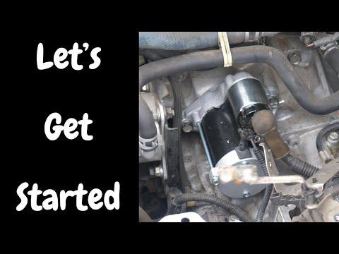 Lexus ES350 Starter Replacement