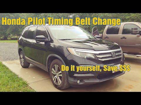 2016 3.5l V6 Honda Pilot Timing Belt Replacement