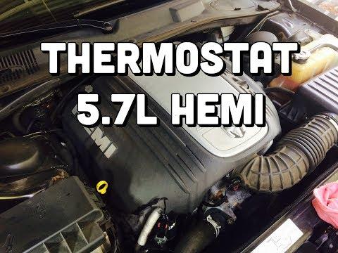 How to Replace the Thermostat on a 2006-2021 Dodge Charger (Cooling System Repair Guide) (Engine: V8 5.7L)