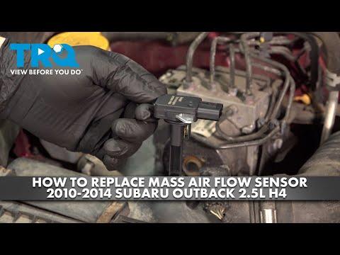 How to Replace Mass Air Flow Sensor 2010-2014 Subaru Outback 2.5L H4