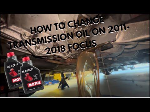 How to Change Manual Transmission Fluid on a 2006-2018 Ford Focus (Engine: Inline 3 1.0L)