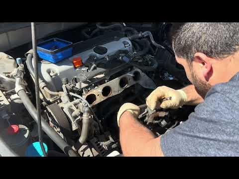 How to replace starter 2008-2010 Honda Accord 2.4 K series engine