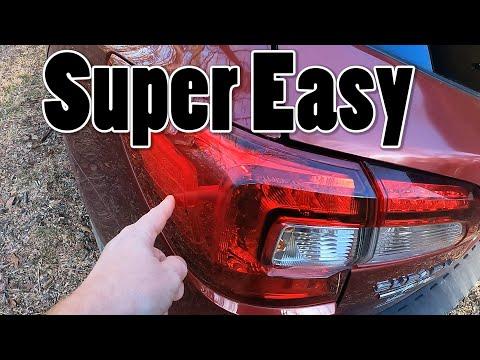Subaru Outback Rear Side Marker Light Bulb Replacement