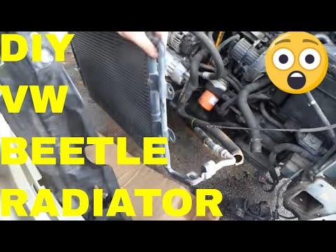 Replace Radiator In Volkswagen New Beetle Bug