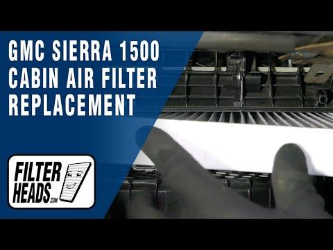How to Replace Cabin Air Filter 2017 GMC Sierra 1500 | AQ1225
