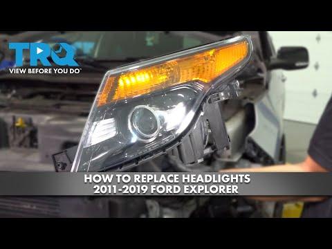 How to Replace Both Headlight Bulbs on a 2013-2019 Ford Explorer