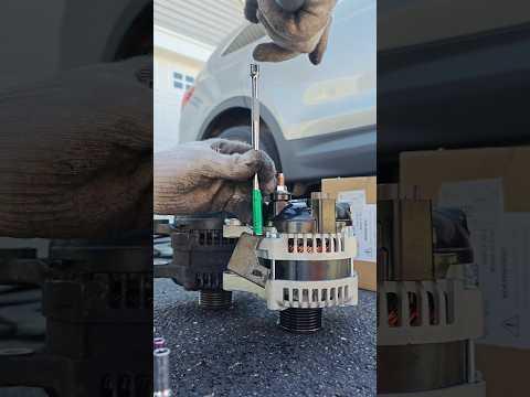 Hyundai Santa Fe GDI 3.3 v6 alternator replacement! #gdi #engine #alternator