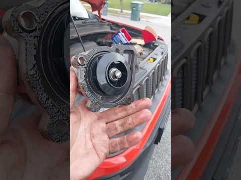 2016 jeep renegade 2.4 water pump