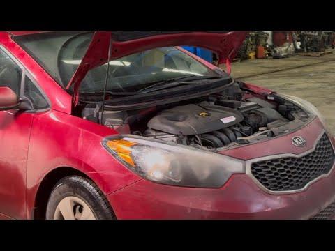 How to do engine oil change with the new oil filter for Kia forte 2015