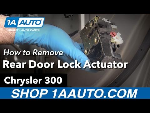 How to Replace the Rear Door Lock Actuator (Latch Assembly) on a 2011-2019 Dodge Charger