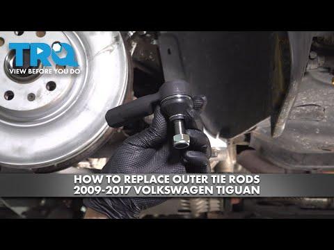 How to Replace the Outer Tie Rod End on a 2018 Volkswagen Tiguan