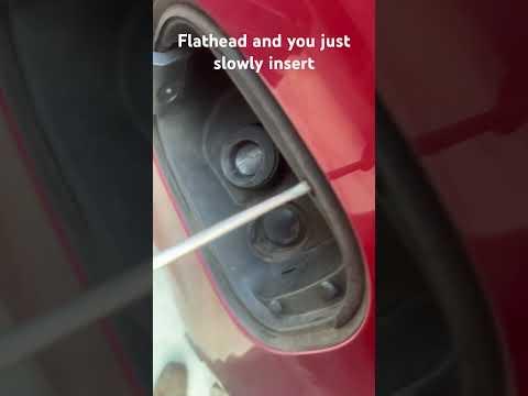 How to replace gas cap housing 2019 Chevy Silverado #diy #truck #trending #howto #mechanic #facts