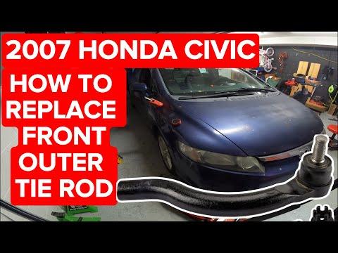How to Replace the Outer Tie Rod End on a 2007 Honda Civic (DIY Guide)