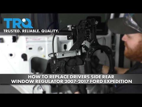 How to Replace Drivers Side Rear Window Regulator 2007-2017 Ford Expedition