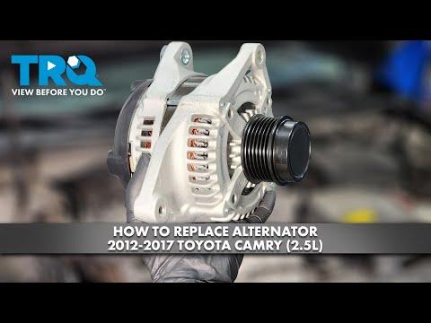 How to Replace Alternator 2012-2017 Toyota Camry (2.5L)