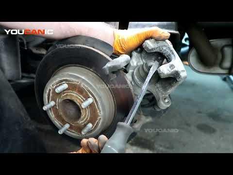 How to Replace Rear Brake Pads and Rotors on a 2012-2018 Ford Focus (Trim: SE)