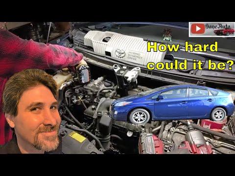 Super fast 2010-2015 Toyota Prius engine mount replace install