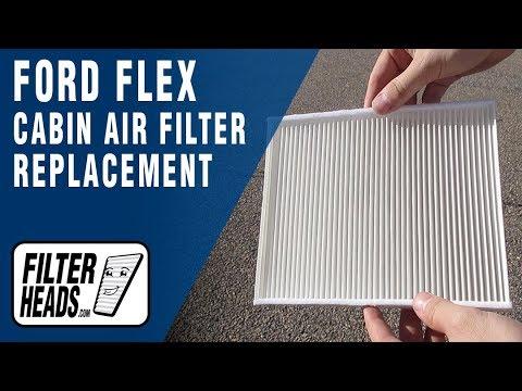 How to Replace the Cabin Air Filter on a 2010-2019 Ford Flex (Behind Glove Box)