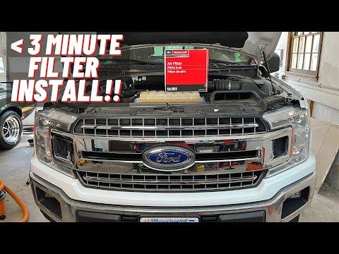 How to Replace the Engine Air Filter on a 2015 Ford F-150