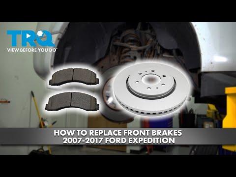 How to Replace Front Brake Pads and Rotors on a 2010-2017 Ford Expedition