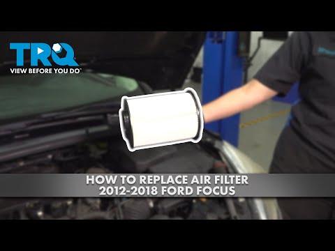 How to Replace the Engine Air Filter on a 2008-2018 Ford Focus (Engine: Inline 3 1.0L)