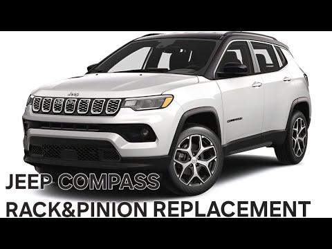 2018 2019 2020 JEEP COMPASS RACK AND PINION REMOVAL REPLACEMENT