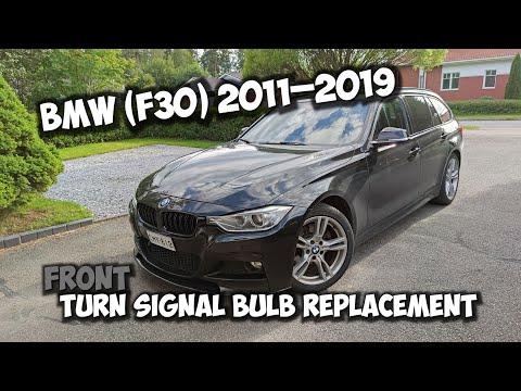 How to Replace Front Turn Signal Bulbs on a 2016-2018 BMW 340i (Halogen vs LED)
