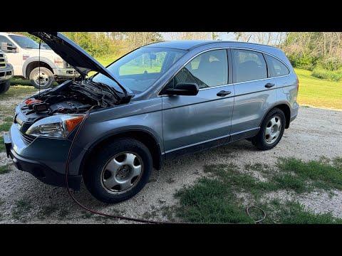 2007 Honda CRV 2.4l spark plug replacement