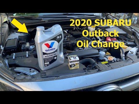 2020 Subaru Outback Oil Change - Step by Step How To