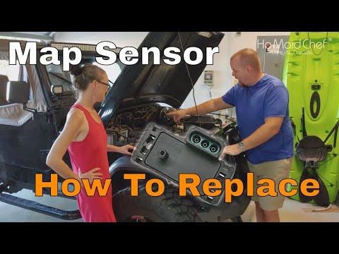 How To Replace MAP Sensor || Jeep Sputtering E06