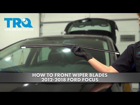 How to Replace Front Wiper Blades 2012-2018 Ford Focus