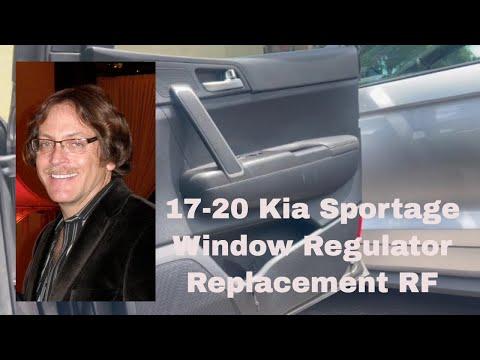 How to Replace the Front Window Regulator on a 2018 Kia Sportage (Left or Right)