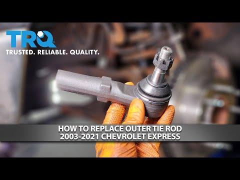 How to Replace the Outer Tie Rod End on a 2003-2021 GMC Savana 2500
