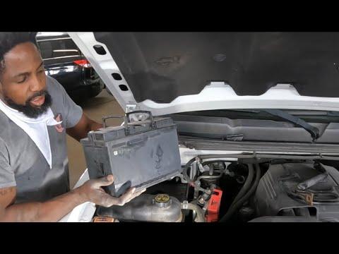 2012 Chevy Silverado 1500 how to take the battery out