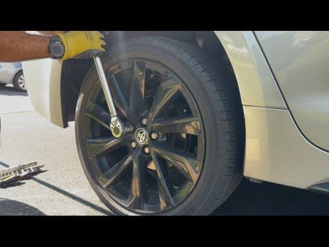 Changing rear brake pads on 2021 Toyota Corolla SE