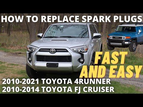 How to replace Spark Plugs on 2010-2021 4Runner and 10-14 FJ Cruiser