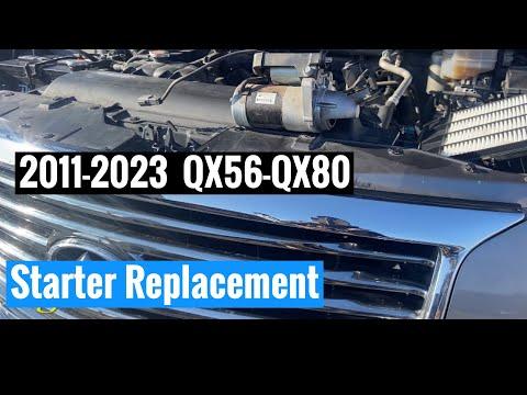 How to Replace a Starter on a Infinti QX56/QX80(2011-2024)