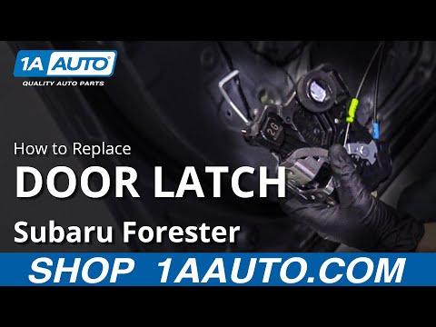 How to Replace Door Latch & Lock Actuator 13-18 Subaru Forester